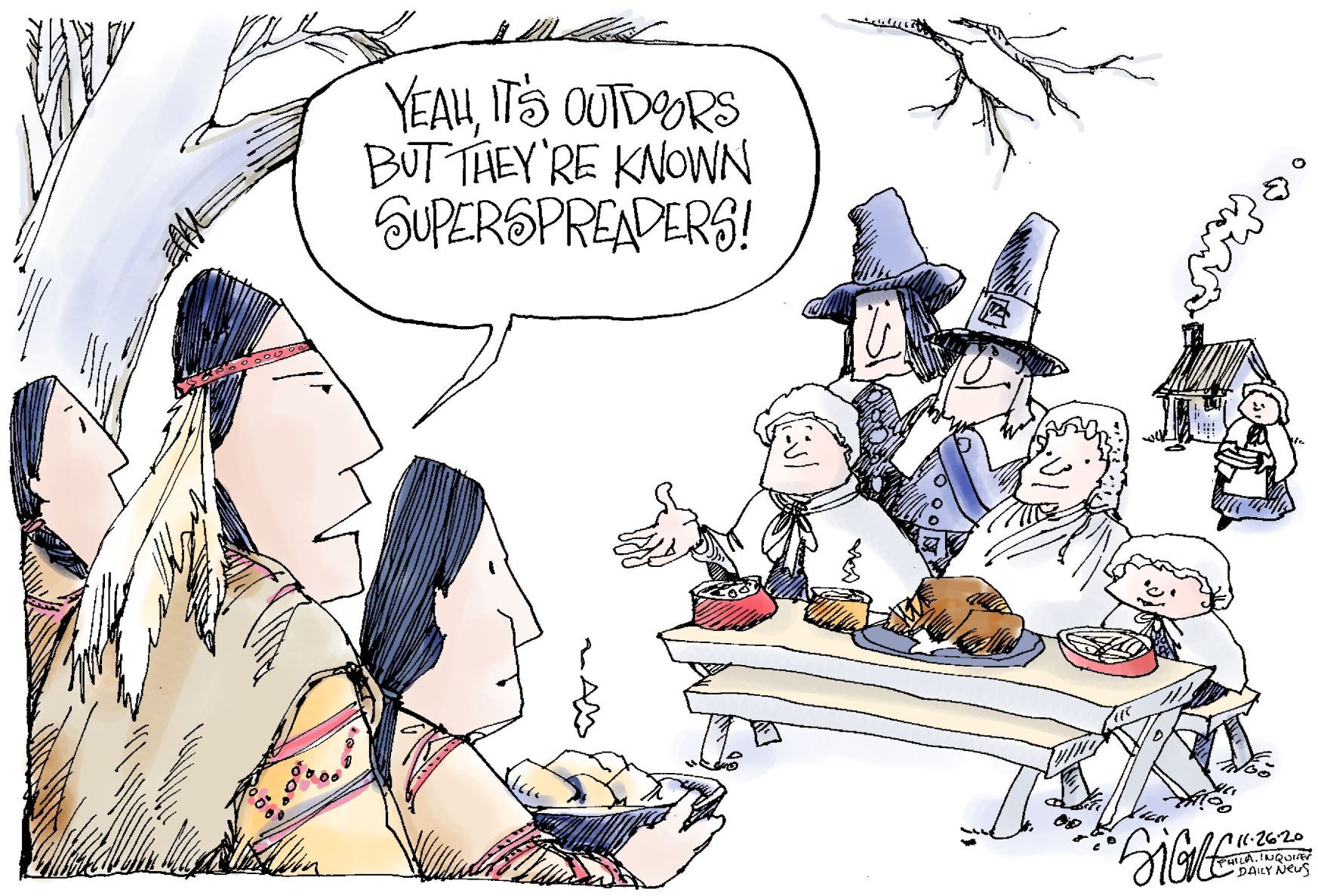 Signe Wilkinson cartoon